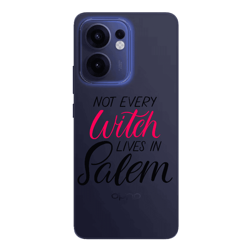 Oppo Reno 13 F Not every witch lives in salem Transparent Silicone TPU Θήκη