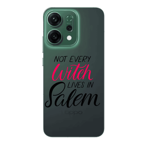 Oppo RENO 14 Not every witch lives in salem Transparent Silicone TPU Θήκη