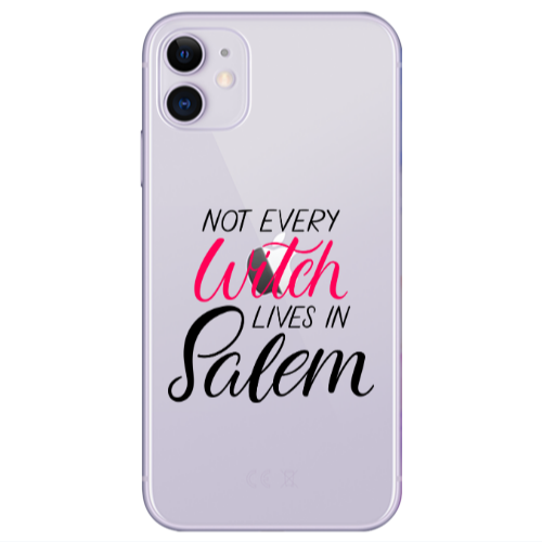 Apple iPhone 11  Not every witch lives in salem Transparent Silicone TPU Θήκη