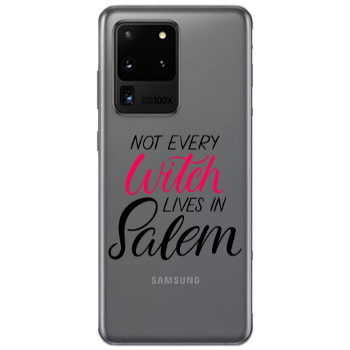 Samsung S20 Ultra Not every witch lives in salem Transparent Silicone TPU Θήκη