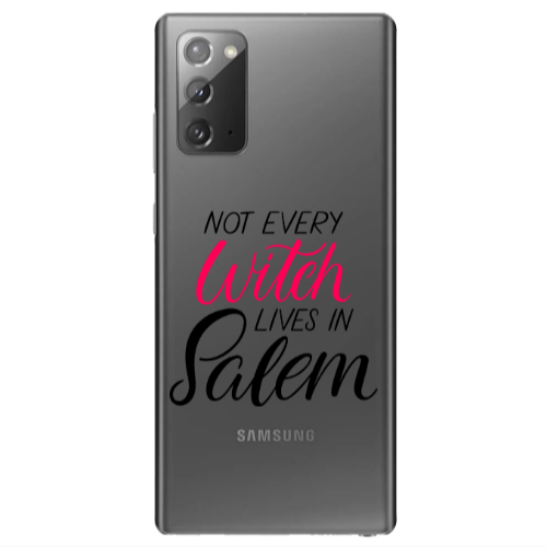Samsung Note 20 Not every witch lives in salem Transparent Silicone TPU Θήκη
