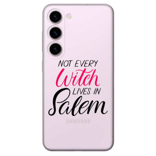 Samsung S23 Plus Not every witch lives in salem Transparent Silicone TPU Θήκη