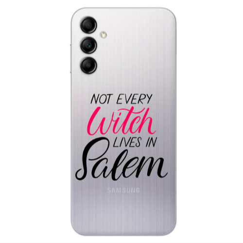 Samsung A24 Not every witch lives in salem Transparent Silicone TPU Θήκη
