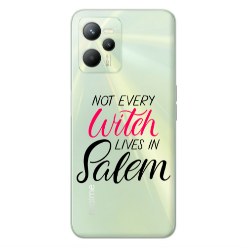 Realme C35 Not every witch lives in salem Transparent Silicone TPU Θήκη