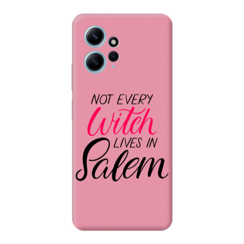 Xiaomi Redmi Note 12 4G Not every witch lives in salem Pink Colored Silicone TPU Θήκη