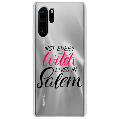 Huawei P30 Pro Not every witch lives in salem Transparent Silicone TPU Θήκη