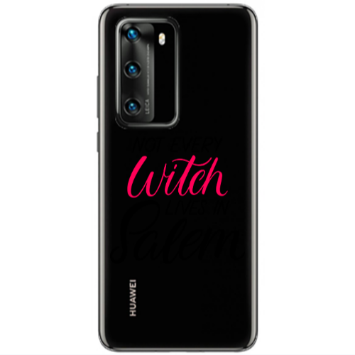 Huawei P40 Not every witch lives in salem Transparent Silicone TPU Θήκη
