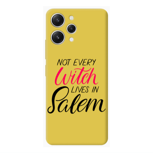 Xiaomi Redmi 12 Not every witch lives in salem Yellow Colored Silicone TPU Θήκη