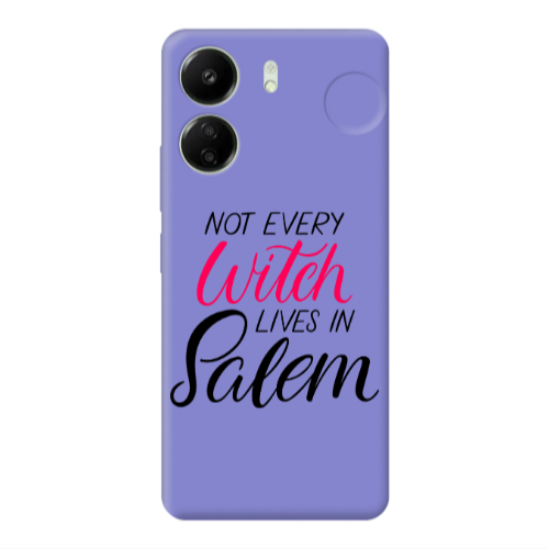 Xiaomi Redmi 13C Not every witch lives in salem Purple Colored Silicone TPU Θήκη