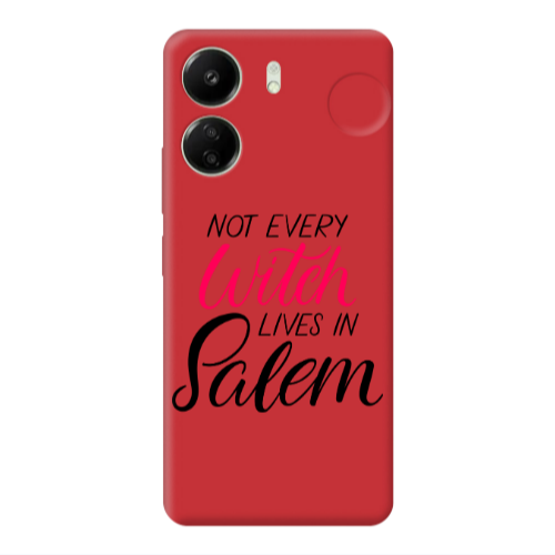 Xiaomi Redmi 13C Not every witch lives in salem Red Colored Silicone TPU Θήκη