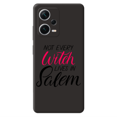 Xiaomi Poco X5 Not every witch lives in salem Black Colored Silicone TPU Θήκη