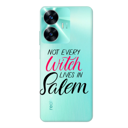Realme C55 Not every witch lives in salem Transparent Silicone TPU Θήκη