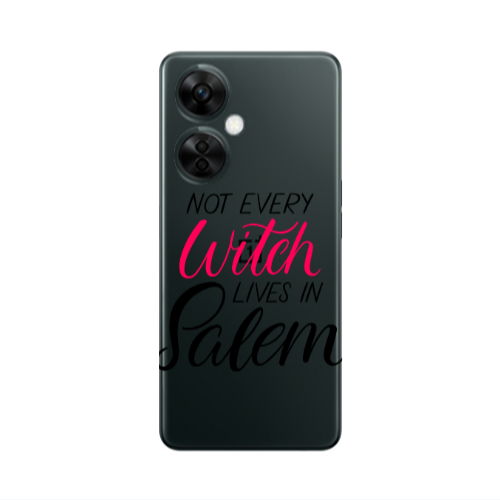 Oneplus Nord CE 3 Lite 5G Not every witch lives in salem Transparent Silicone TPU Θήκη