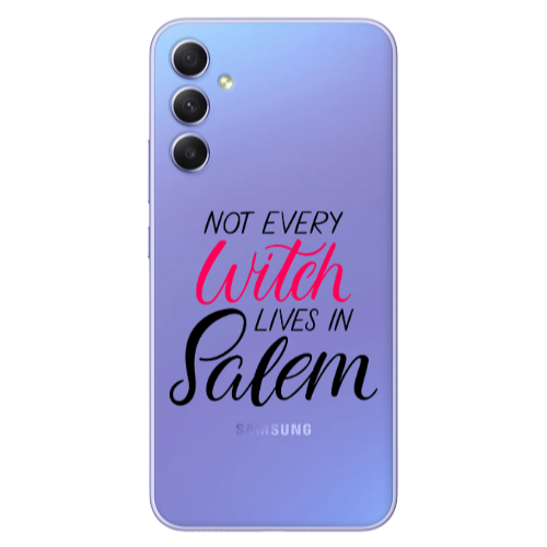 Samsung A16 Not every witch lives in salem Transparent Silicone TPU Θήκη