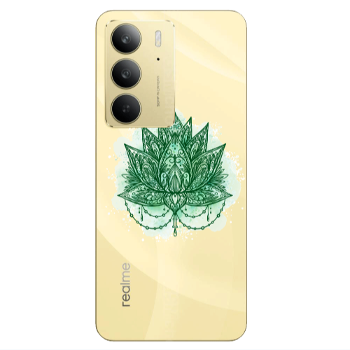 Realme C 75 Witch leaf Transparent Silicone TPU Θήκη