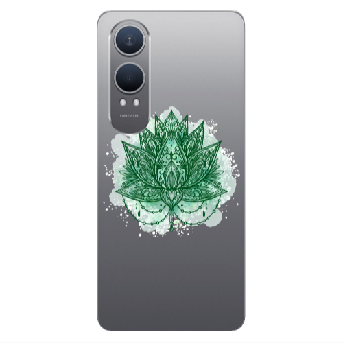 Oneplus Nord Ce 4 lite Witch leaf Transparent Silicone TPU Θήκη