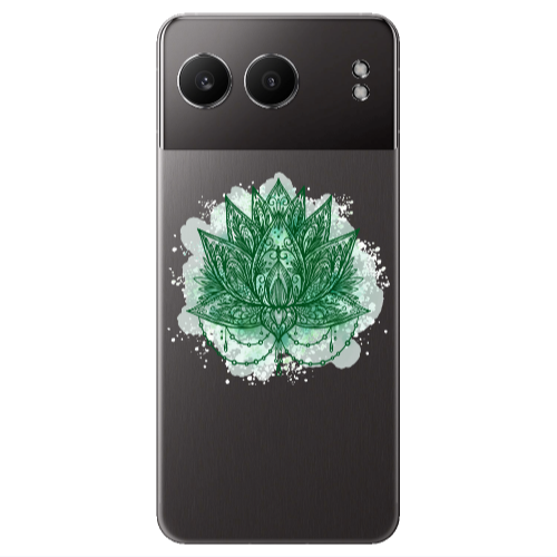 Oneplus Nord 4 Witch leaf Transparent Silicone TPU Θήκη