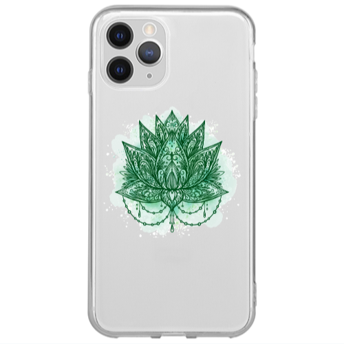 Apple iPhone 13 Pro Max Witch leaf Transparent Silicone TPU Θήκη