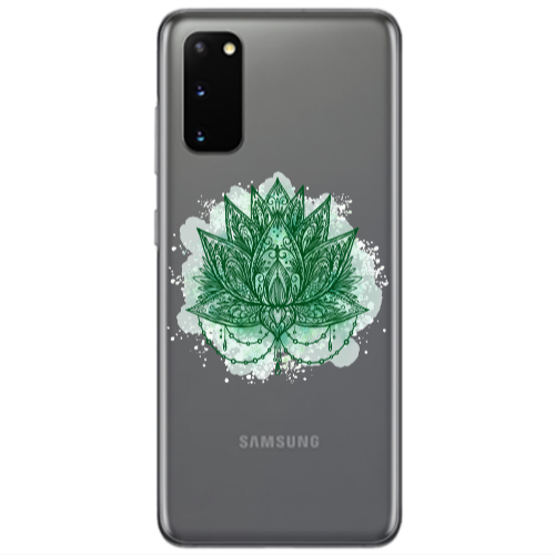 Samsung S20 Witch leaf Transparent Silicone TPU Θήκη