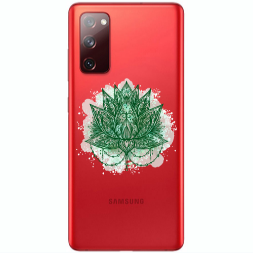 Samsung S20 FE Witch leaf Transparent Silicone TPU Θήκη