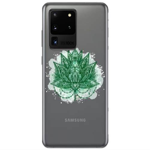 Samsung S20 Ultra Witch leaf Transparent Silicone TPU Θήκη