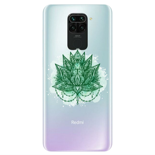 Xiaomi Redmi Note 9 Witch leaf Transparent Silicone TPU Θήκη