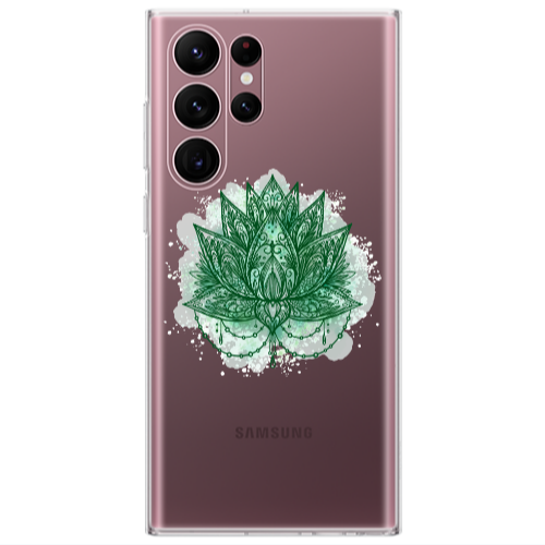 Samsung S22 Ultra Witch leaf Transparent Silicone TPU Θήκη