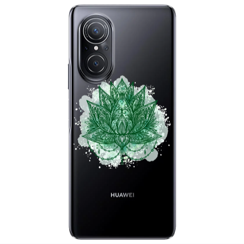 Huawei Nova 9 SE Witch leaf Transparent Silicone TPU Θήκη