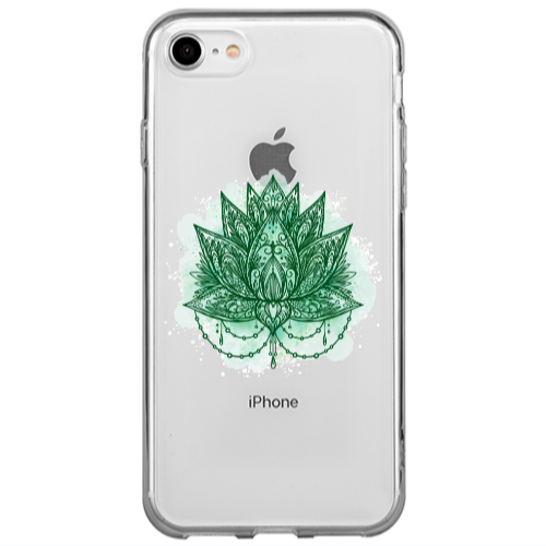 Apple iPhone 7 Witch leaf Transparent Silicone TPU Θήκη
