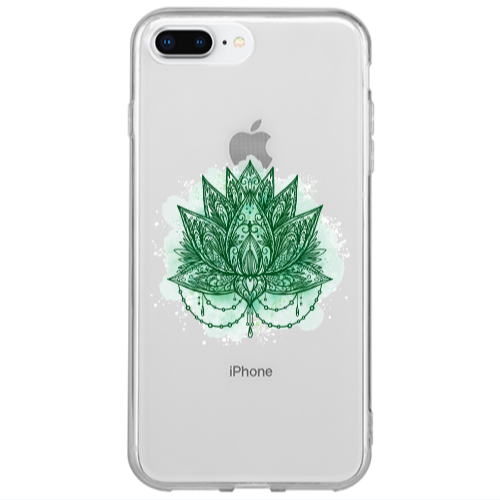 Apple iPhone 7 Plus Witch leaf Transparent Silicone TPU Θήκη