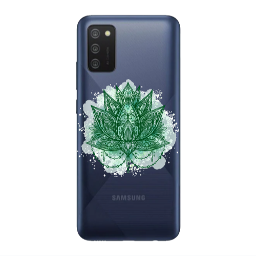 Samsung A03S Witch leaf Transparent Silicone TPU Θήκη