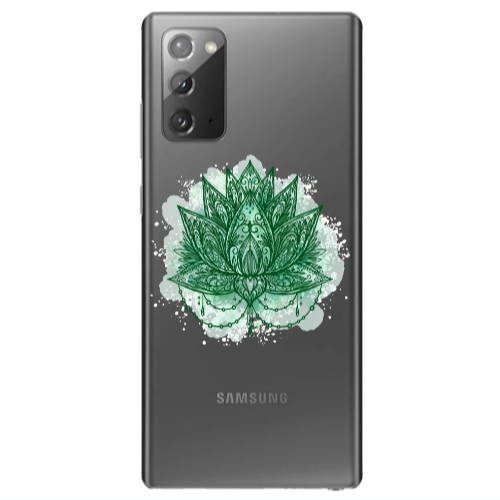Samsung Note 20 Witch leaf Transparent Silicone TPU Θήκη