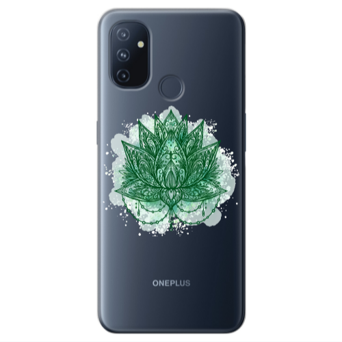 Oneplus Nord 100 Witch leaf Transparent Silicone TPU Θήκη
