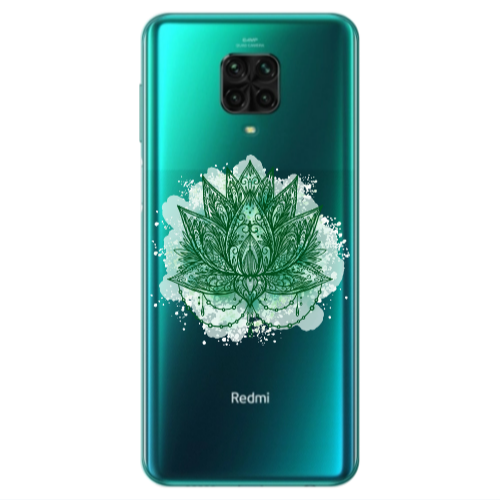 Xiaomi Redmi Note 9S Witch leaf Transparent Silicone TPU Θήκη