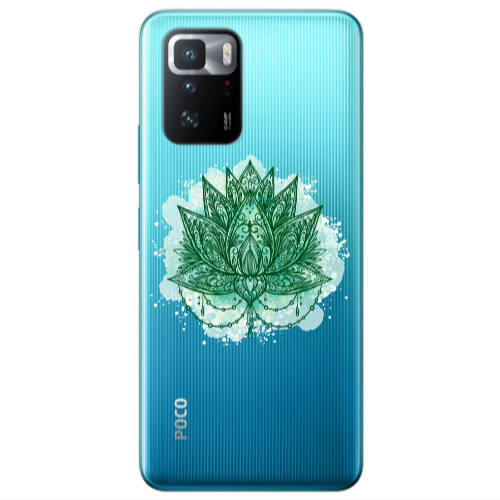 Xiaomi Poco X3 GT Witch leaf Transparent Silicone TPU Θήκη