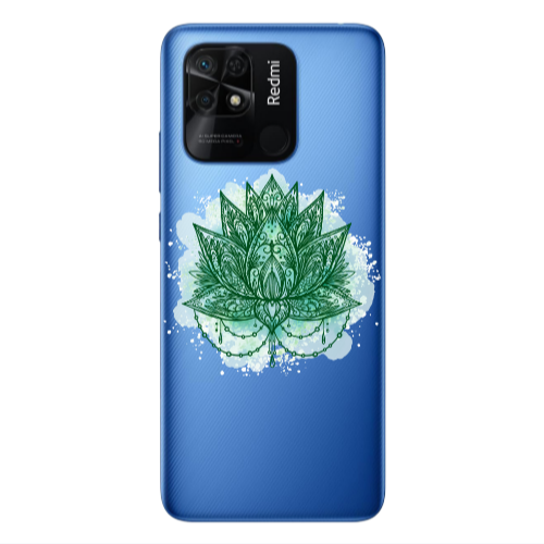Xiaomi Poco C40 Witch leaf Transparent Silicone TPU Θήκη