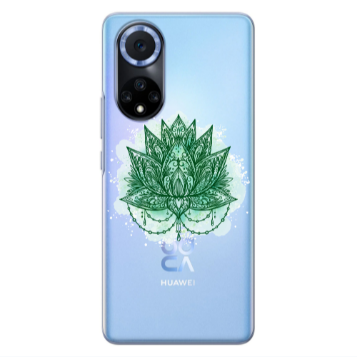 Huawei Nova 9 Witch leaf Transparent Silicone TPU Θήκη