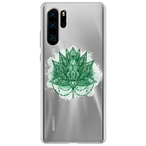 Huawei P30 Pro Witch leaf Transparent Silicone TPU Θήκη