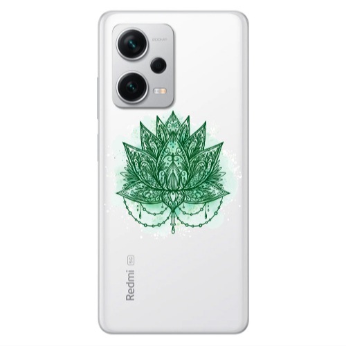 Xiaomi Redmi Note 12 5G Witch leaf Transparent Silicone TPU Θήκη