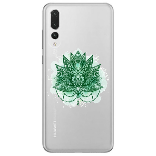 Huawei P20 Pro Witch leaf Transparent Silicone TPU Θήκη