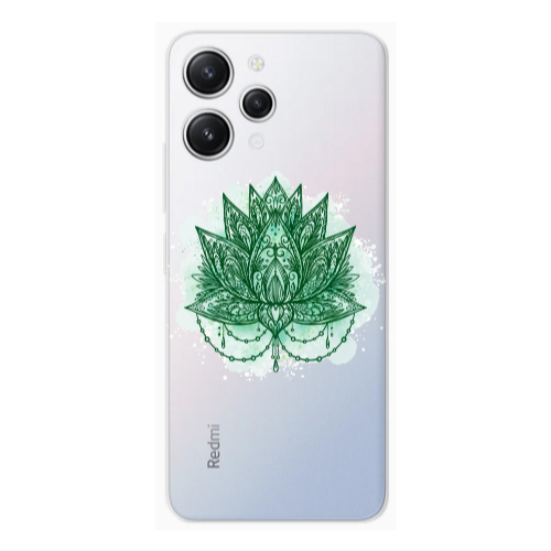 Xiaomi Redmi 12 Witch leaf Transparent Silicone TPU Θήκη