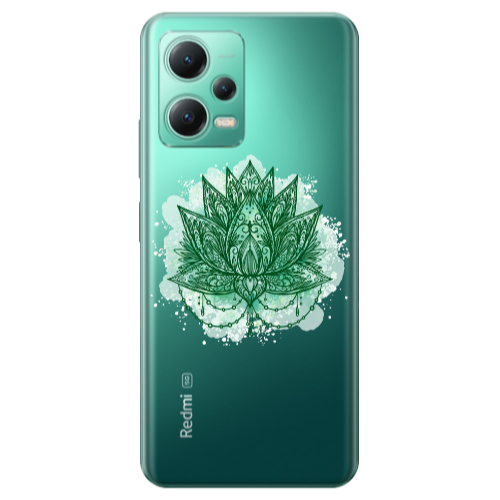 Xiaomi Redmi Note 12 Pro Plus 5G Witch leaf Transparent Silicone TPU Θήκη