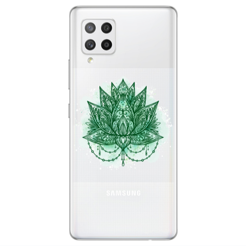 Samsung A42 5G Witch leaf Transparent Silicone TPU Θήκη