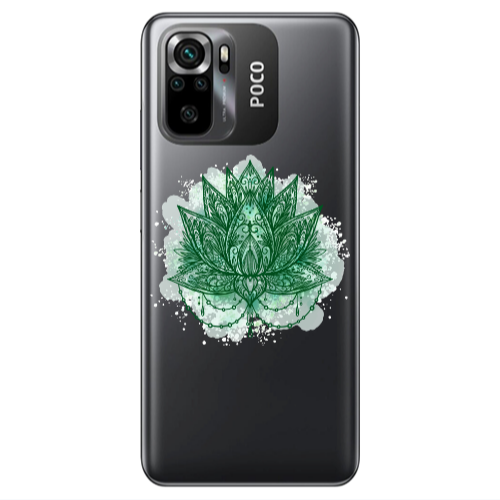 Xiaomi Poco M5 s Witch leaf Transparent Silicone TPU Θήκη