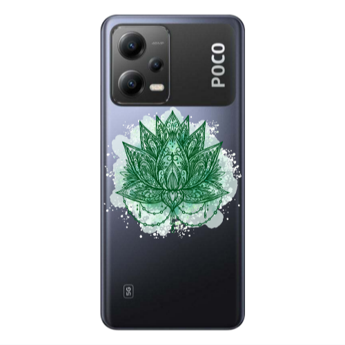 Xiaomi Poco X5 Witch leaf Transparent Silicone TPU Θήκη