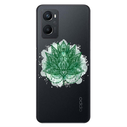 Oppo A 96 Witch leaf Transparent Silicone TPU Θήκη