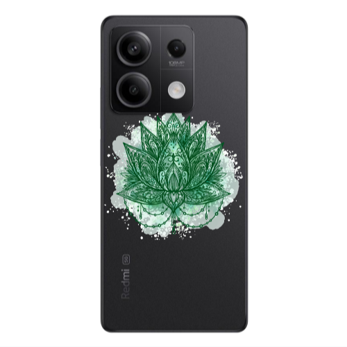 Xiaomi Redmi Note 13 5G Witch leaf Transparent Silicone TPU Θήκη