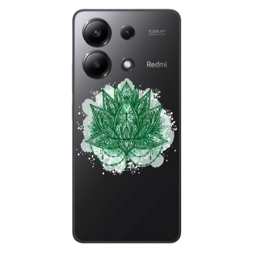 Xiaomi Redmi Note 13 4G Witch leaf Transparent Silicone TPU Θήκη