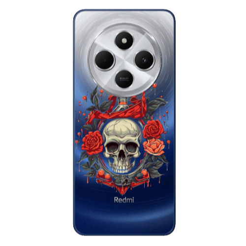 Xiaomi Redmi 14c Flower head Transparent Silicone TPU Θήκη