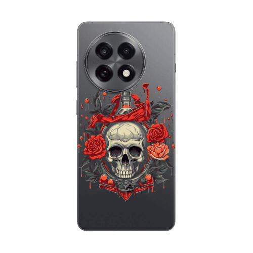 Oneplus 13 5G Flower head Transparent Silicone TPU Θήκη
